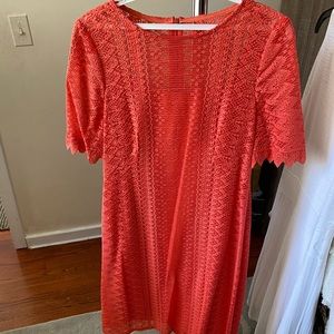 Nanette Lepore coral dress